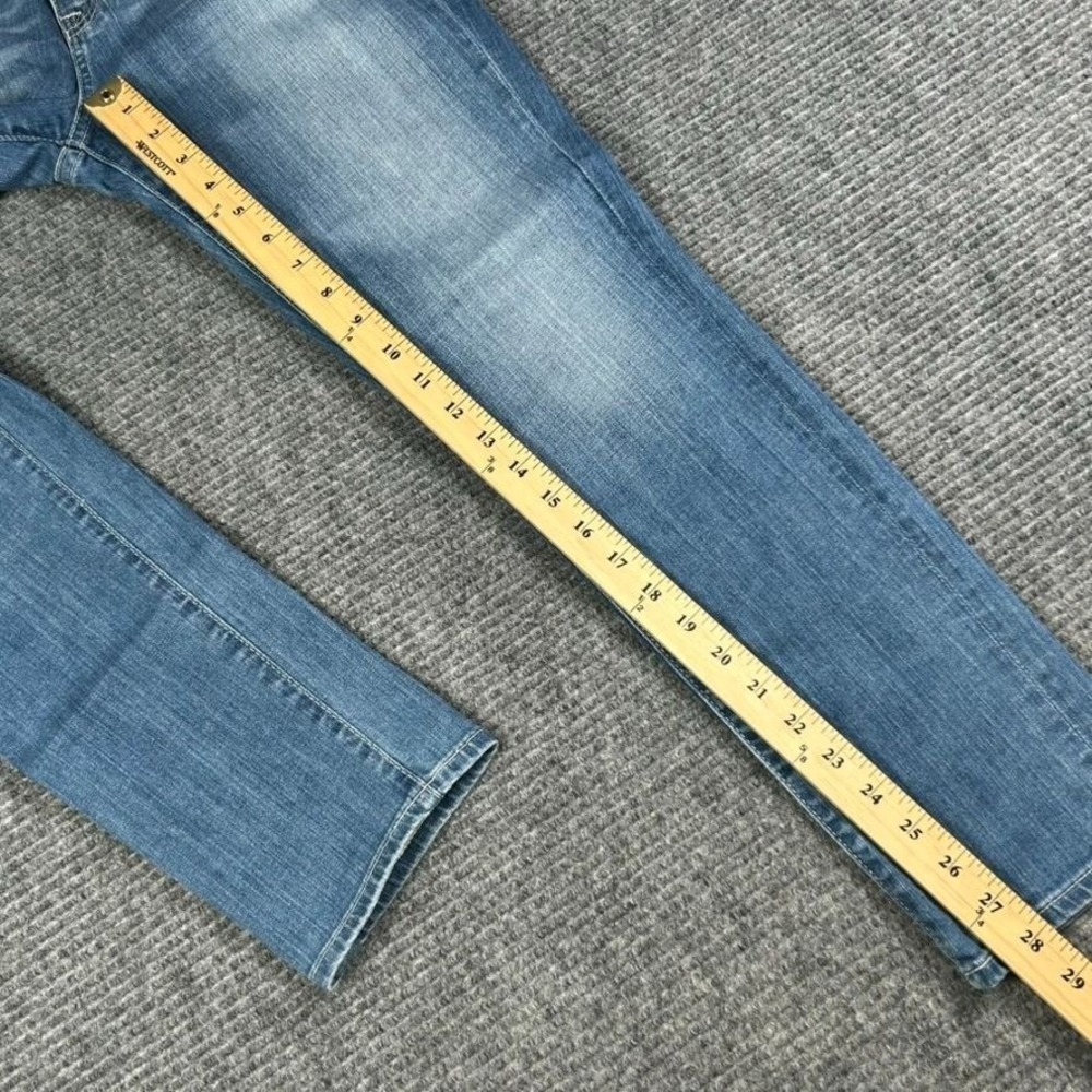 Big Star Hydra Cigarette Fit Jeans Womens 28 Light Wash Distressed Denim Casual - Picture 11 of 13